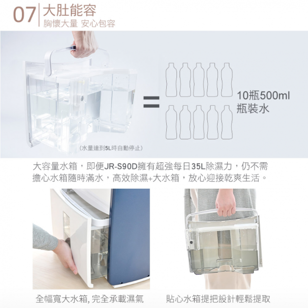 Mistral 美寧 JR-S90D 最高規格頂規ECO高效除濕機節能補助可退稅1200元