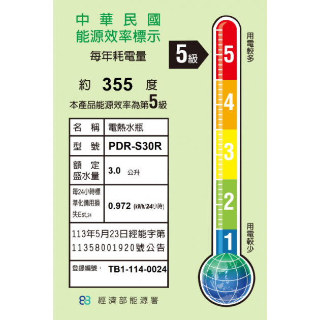  虎牌(PDR-S30R) 3.0L【日本製】微電腦電熱水瓶