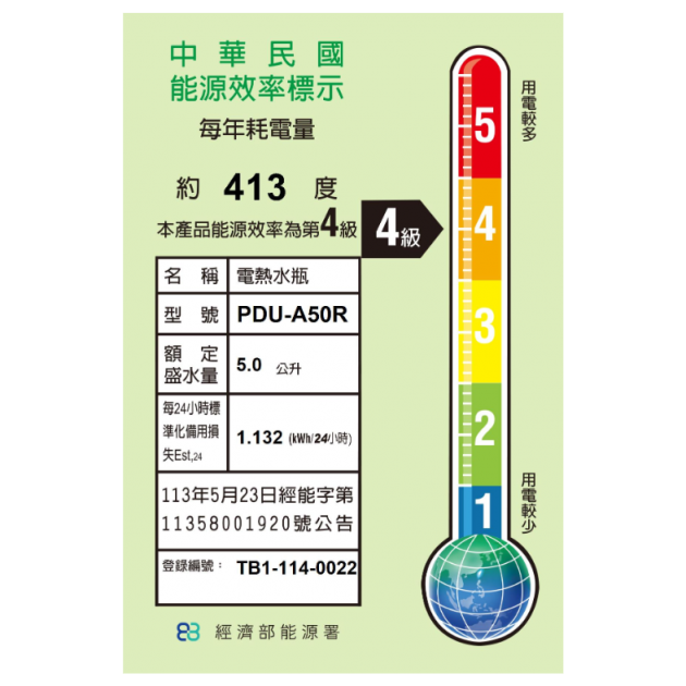 虎牌(PDU-A50R-K)5.0L(日本製)超大按鈕電熱水瓶