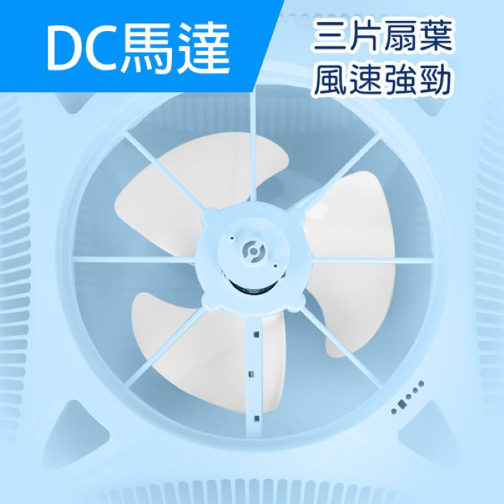 雙星牌 TS-3303 DC7段風速輕鋼架循環扇 14吋