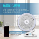 勳風 HFB-S0660 / 8吋DC桌夾壁掛燈行動風扇