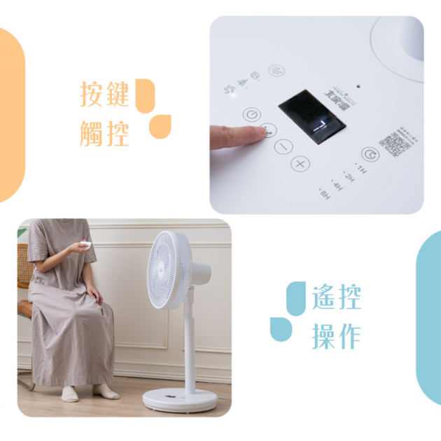 大家源 TCY-851406 / 14吋智慧聲控DC風扇