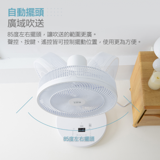 大家源 TCY-851406 / 14吋智慧聲控DC風扇
