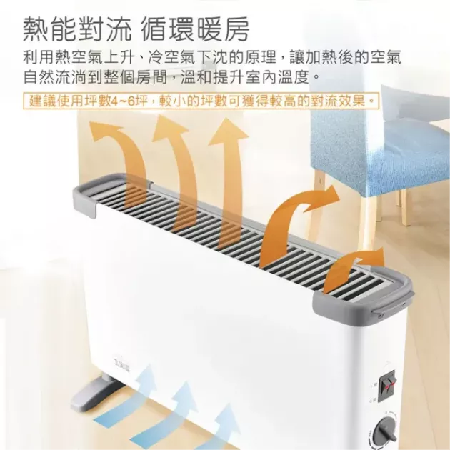 大家源 TCY-860101 對流式電暖器